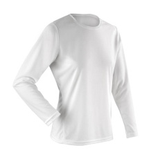 Ladies' Performance T-Shirt LS, white