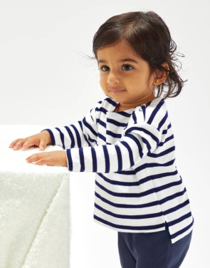 Baby Breton Top, white/navy – Babybugz (2)