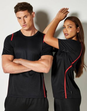 Regular Fit Cooltex® Contrast Tee, navy/light blue – Kustom Kit (4)