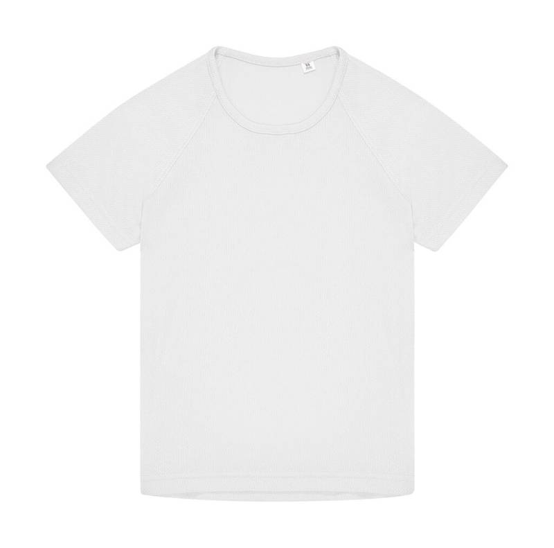 Active T /kids, white – B&C (1)