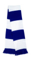 Team Scarf, royal blue/white, Royal/White