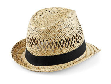 Straw Summer Trilby, natural – Beechfield (3)