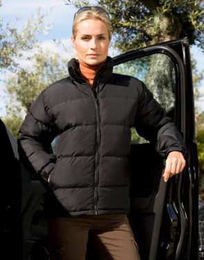 Lady Holkam Down Feel Jacket, navy – Result Recycled (4)