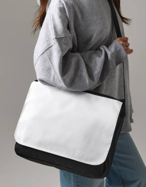 Sublimation Messenger Bag, black – Bagbase (2)