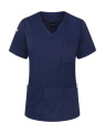 Ladies' Slip-on Tunic Essential Short Sl., navy