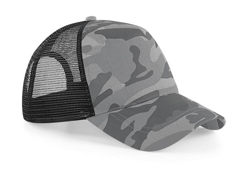Camo Snapback Trucker, Arctic Camo – Beechfield (1)