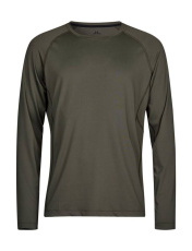Long Sleeve CoolDry Tee, Deep Green