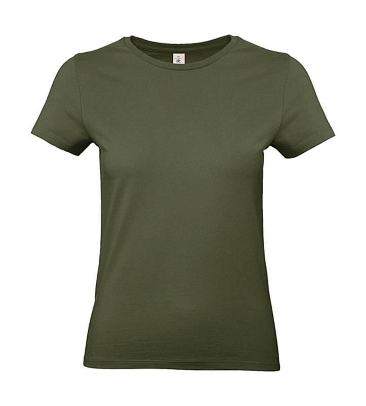 #E190 /women T-Shirt, Urban Khaki – B&C (1)