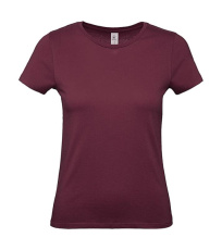 #E150 /women T-Shirt, burgundy