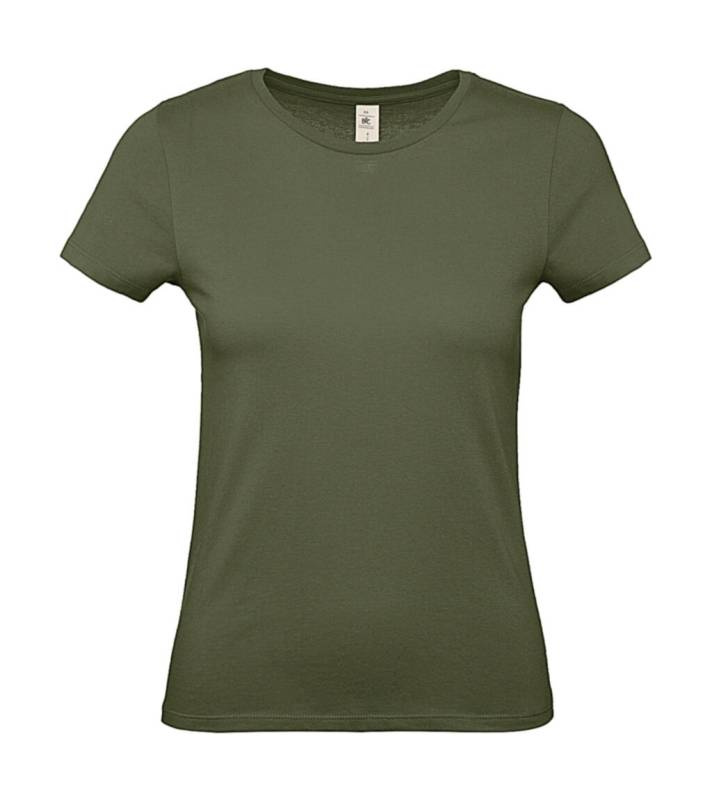 #E150 /women T-Shirt, Urban Khaki – B&C (1)