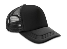 Detroit ½ Mesh Truckers Cap, black/black