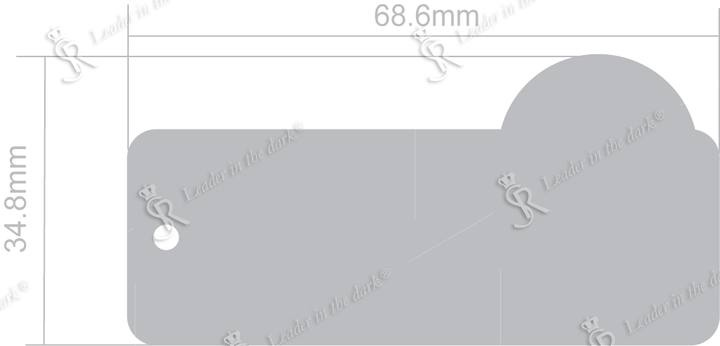 Soft reflector – Rectangle with bump | Softreflector – 1