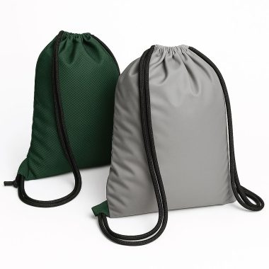 Reflective jogging bag, green