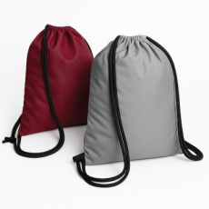 Reflective jogging bag, red