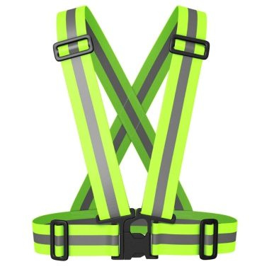 Reflective running belt