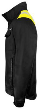 5427 JACKET, Black/Yellow – ProJob (4)