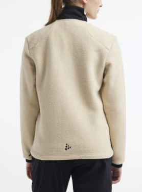 ADV Explore Pile Fleece Jacket W, Ecru-Black - Craft (4)