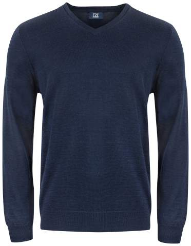 Vernon V-neck Men, Dark Navy - Cutter & Buck (1)