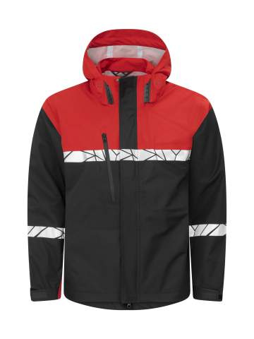 7414 SHELLJACKET 9910-VIZ, Black/Red - ProJob (1)