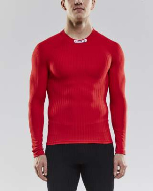 Progress Baselayer CN LS M, Bright Red - Craft (2)