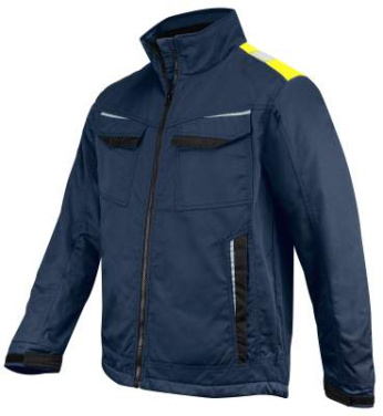 5428 PADDED JACKET, Navy/Yellow – ProJob (2)