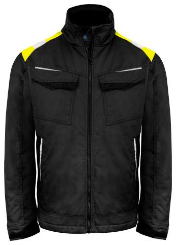 5428 PADDED JACKET, Yellow/Black – ProJob (1)
