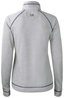 Chambers Half Zip Women, Grey Melange - Cutter & Buck (2)