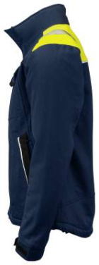 5438 PADDED JACKET COTTON, Navy/Yellow – ProJob (4)