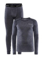 Wool Merino Set M, Blaze-Melange