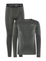 Wool Merino Set M, Juniper-Melange