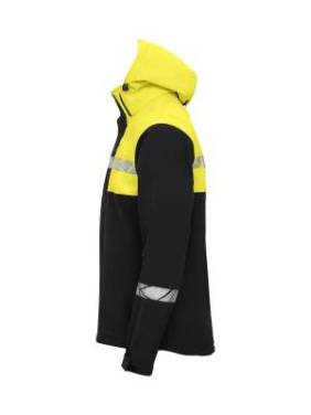 7400 SOFTSHELL JACKET 9910-VIZ, Black/Yellow - ProJob (3)