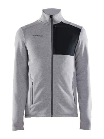 ADV Explore Heavy Fleece Jacket M, Grey Melange-Black - Craft (1)