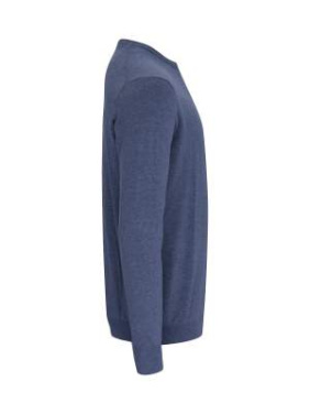 Oakville Crewneck Men, Navy Melange - Cutter & Buck (3)