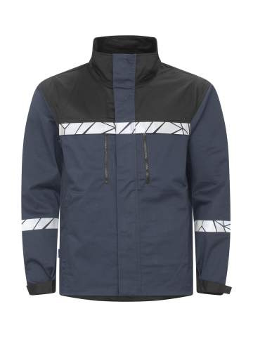7416 WORKJACKET 9910-VIZ, Navy/Black - ProJob (1)