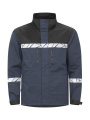 7416 WORKJACKET 9910-VIZ, Navy/Black