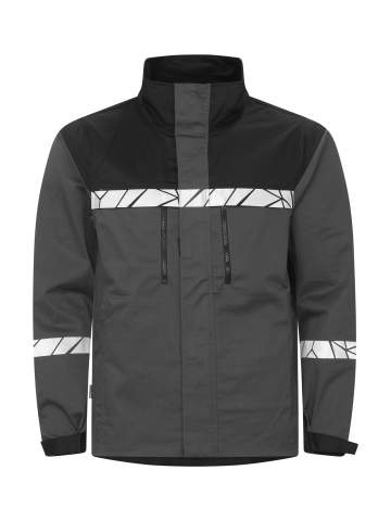7416 WORKJACKET 9910-VIZ, Grey/Black - ProJob (1)