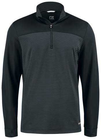 Traverse Half Zip Men, Black - Cutter & Buck (1)