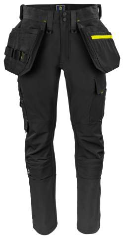 5551 WAISTPANT STRETCH, Black - ProJob (1)