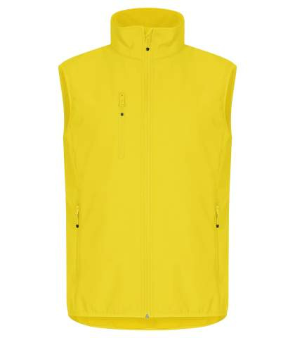 Classic Softshell Vest, Yellow – Clique (1)