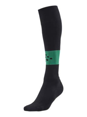 Squad Sock Contrast, Black/Team Green – Craft (3)
