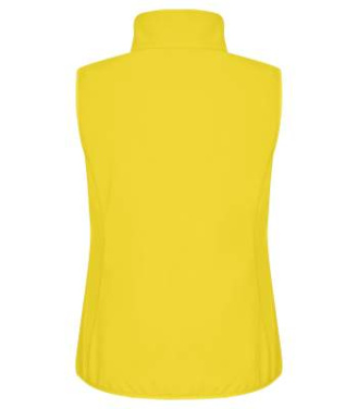 Classic Softshell Vest Women, Yellow - Clique (2)