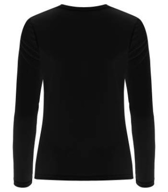 Basic Active-T L/S Women, Black - Clique (2)