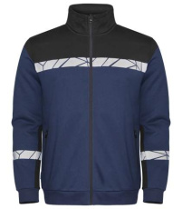 7103 SWEATSHIRT ZIP 9910-VIZ