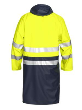 6403 RAIN JACKET EN ISO 20471 CLASS 3, Yellow/Navy – ProJob (2)