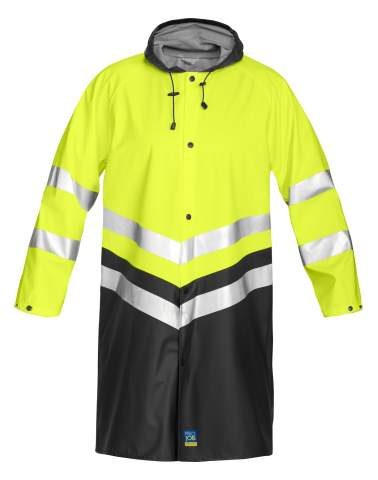 6403 RAIN JACKET EN ISO 20471 CLASS 3, Yellow/Black – ProJob (1)
