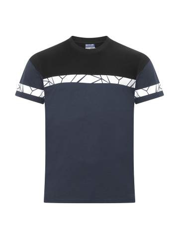 7001 T-SHIRT 9910-VIZ, Navy/Black - ProJob (1)