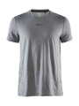 ADV Essence SS Tee M, Dk Grey Melange