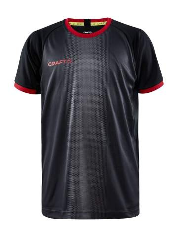Progress 2.0 Graphic Jersey Jr, Black/Bright Red - Craft (1)