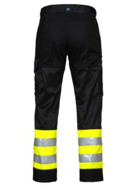 6507 DRIVER PANTS EN ISO 20471 CLASS 1, Yellow/Black – ProJob (2)