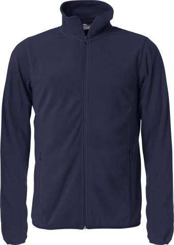 Basic Micro Fleece Jacket, dark navy – Clique (1)